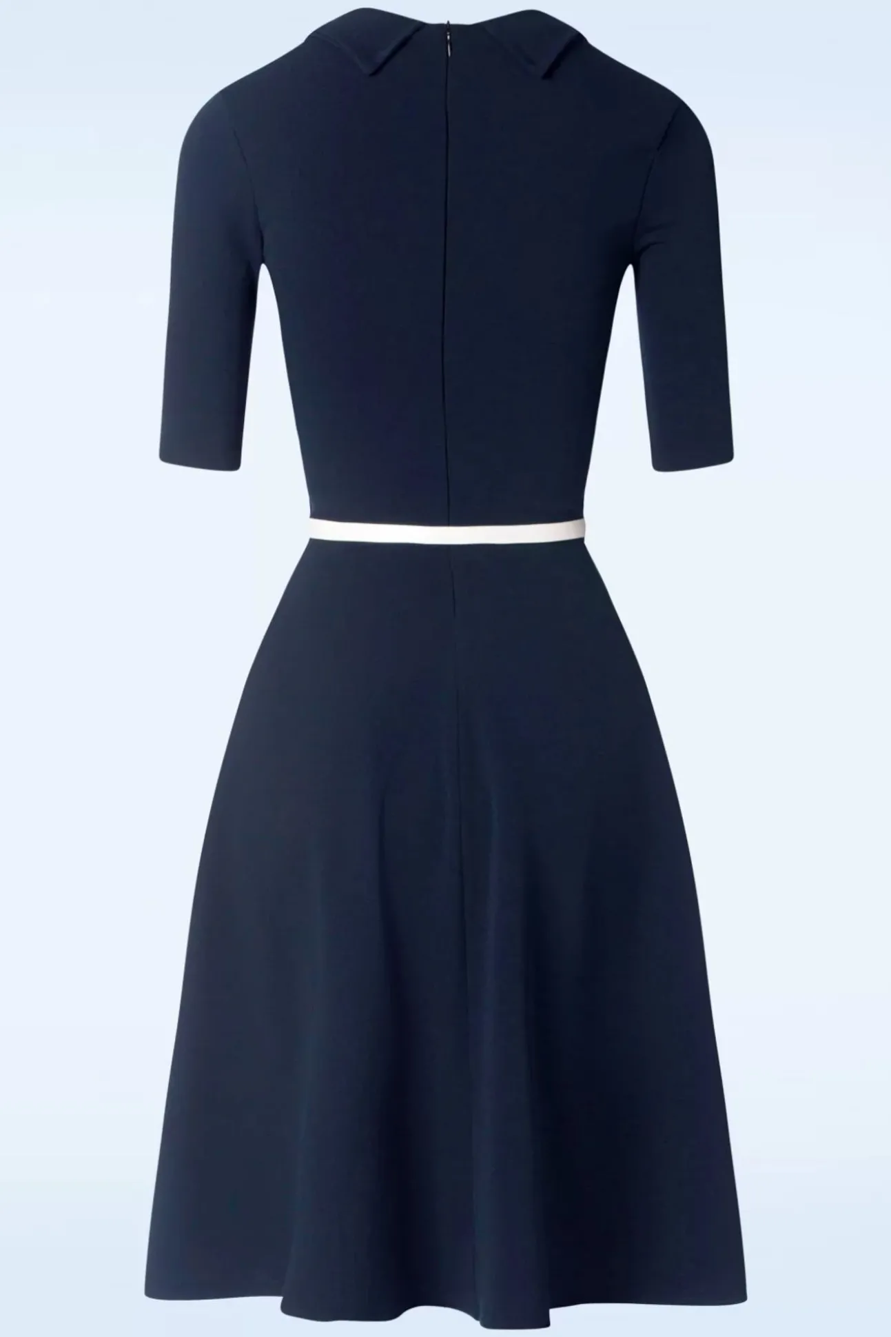 Sandy Swing Jurk In Marineblauw