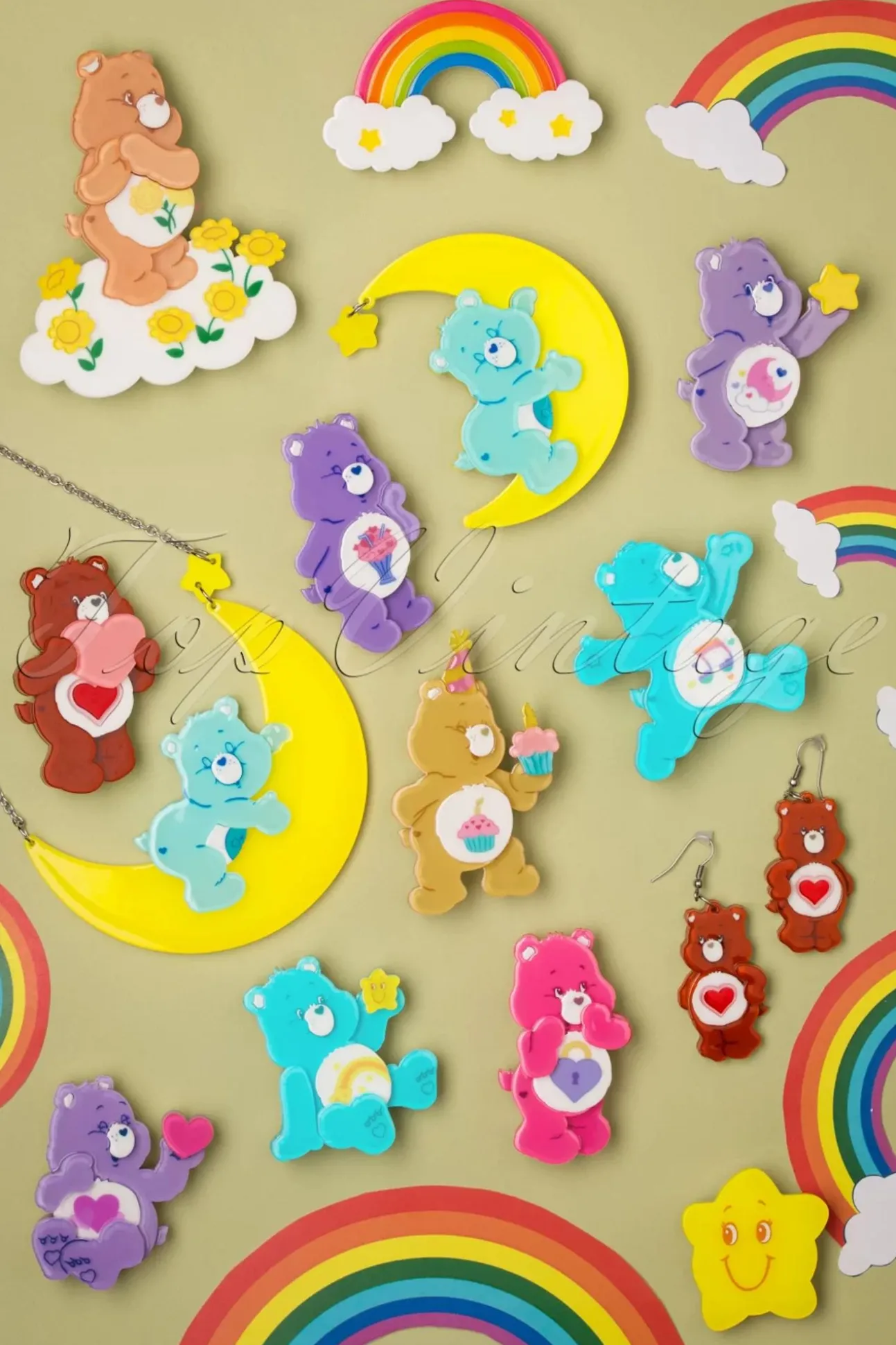 Share Bear Broche
