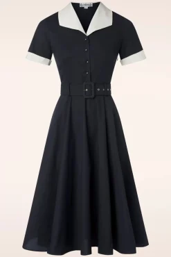 Taylor Swing Jurk In Zwart
