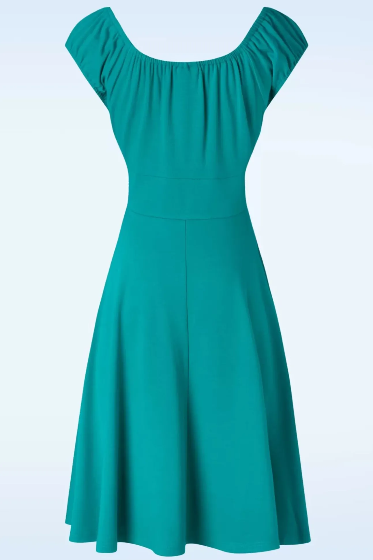 Tessy Swing Jurk In Turquoise