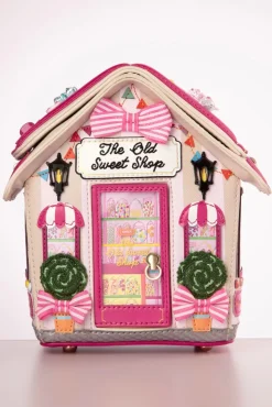 The Old Sweet Shop House Handtas In Roze