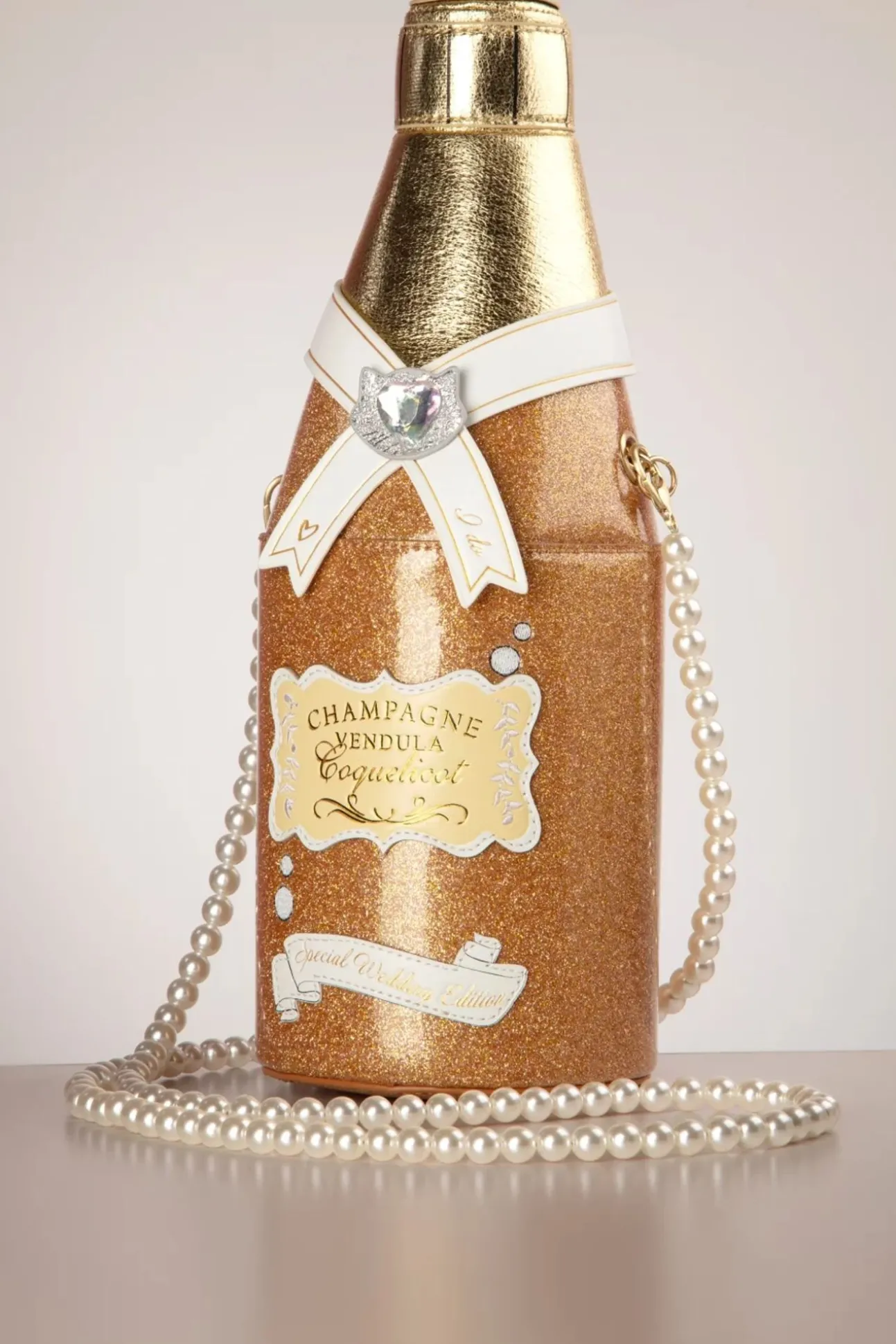 The Wedding Shop Champagne Tas In Brons