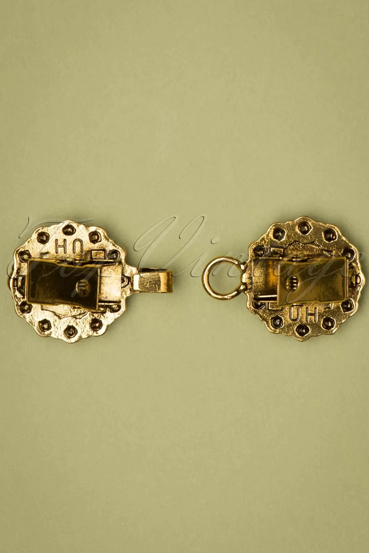 Vestclips In Goud En Zwart