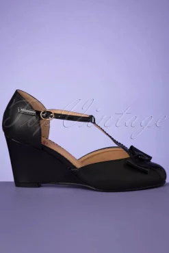 Vixen Bow Sleehakken In Zwart